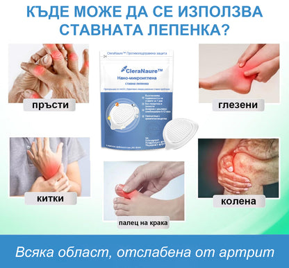 🏅CleraNaure® Нано-микроиглен пластир за стави