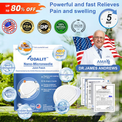 CleraNaure® Нано-микроиглен пластир за стави