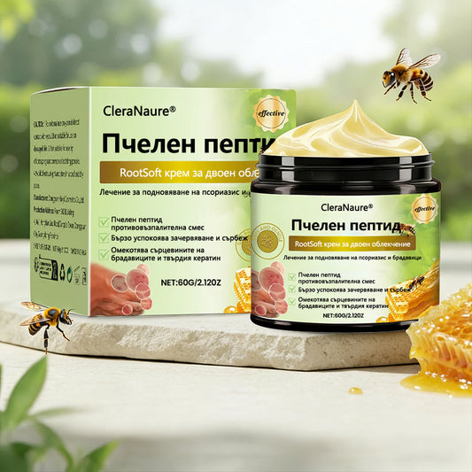 CleraNaure® BeePeptide RootSoft Крем за двойно облекчение