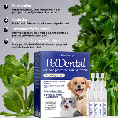 [Официален магазин] CleraNaure® Pet Dental & Digestive Health Oral Liquid – освежава дъха, премахва зъбния камък и спомага за регенерацията на венците, стабилизира зъбите (за котки и кучета)  – спестете 80% днес!