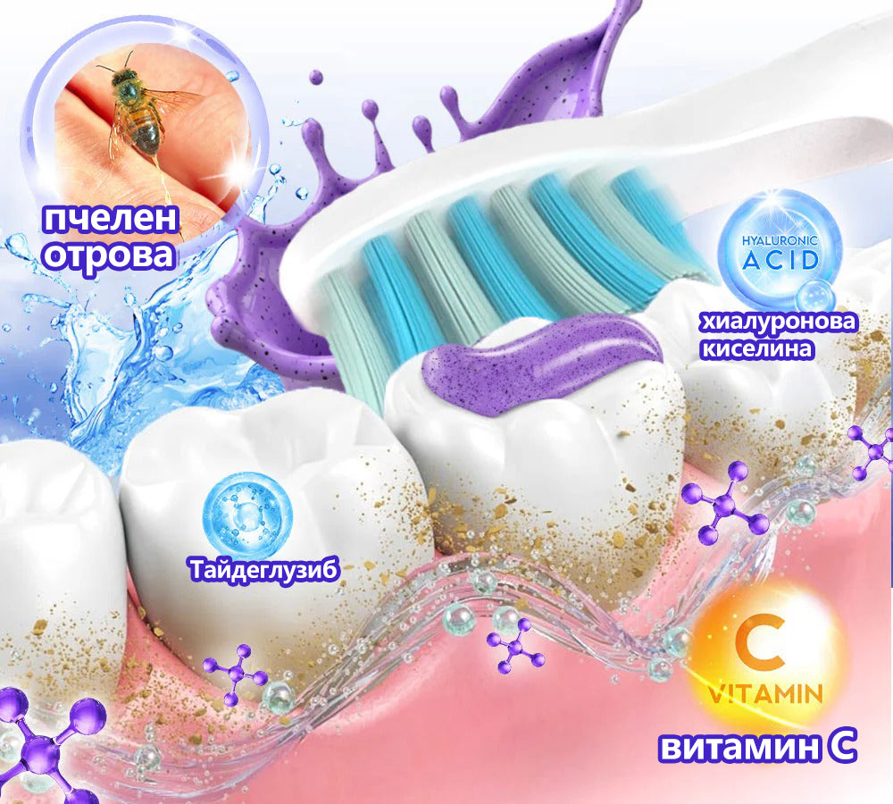 CleraNaure® VioCore паста за зъби с пчелна отрова за дентално лечение